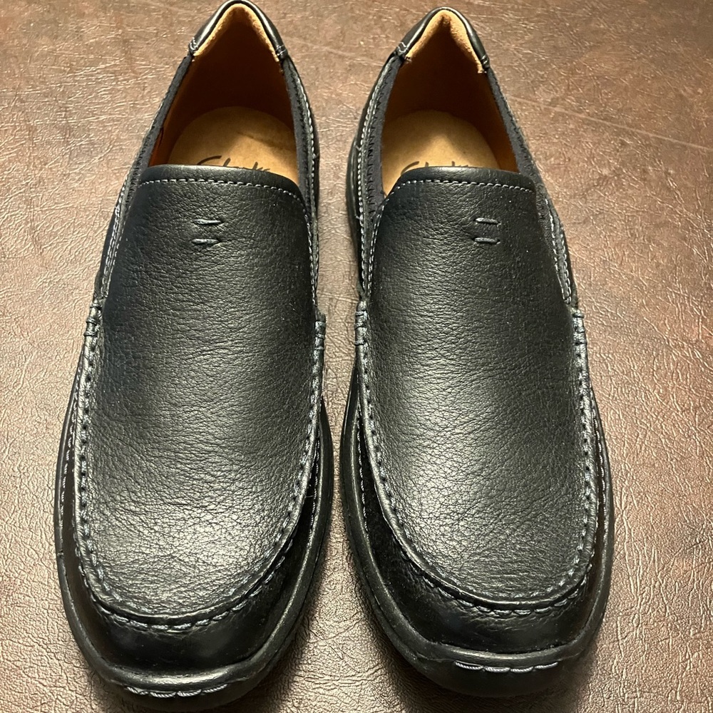 Clarks Soft Cushion Slip-on Shoes (Black) Size 9 Never Worn